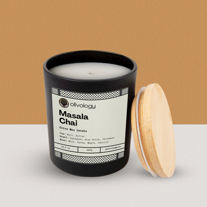 Masala Chai — Handmade Olive Wax Candle