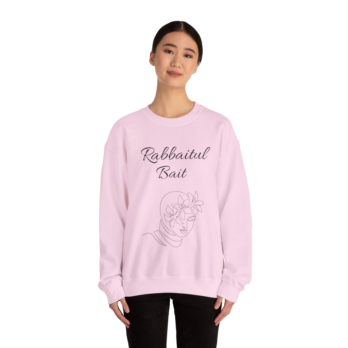 Islamic Sweatshirt Rabbaitul Bait (Queen of her home)