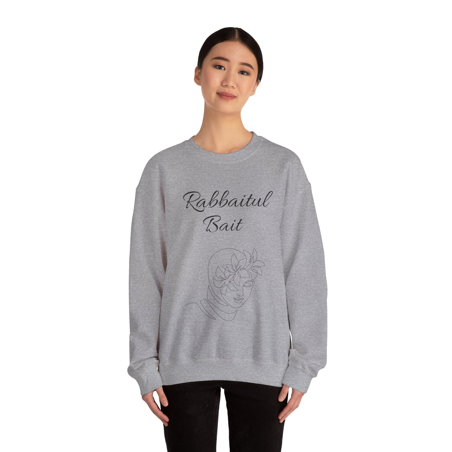 Islamic Sweatshirt Rabbaitul Bait (Queen of her home)