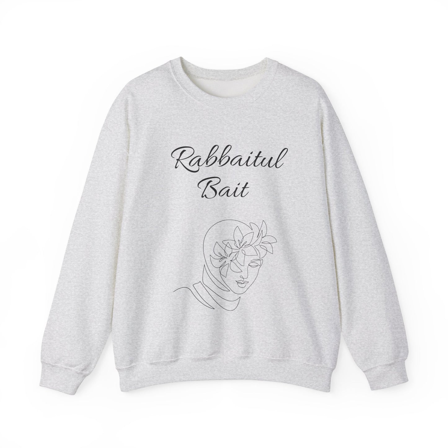 Islamic Sweatshirt Rabbaitul Bait (Queen of her home)