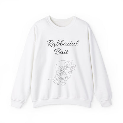 Islamic Sweatshirt Rabbaitul Bait (Queen of her home)