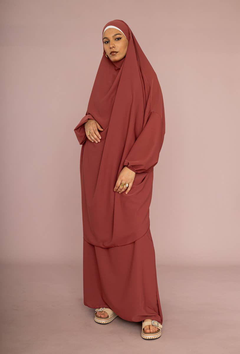 Jilbab two piece set