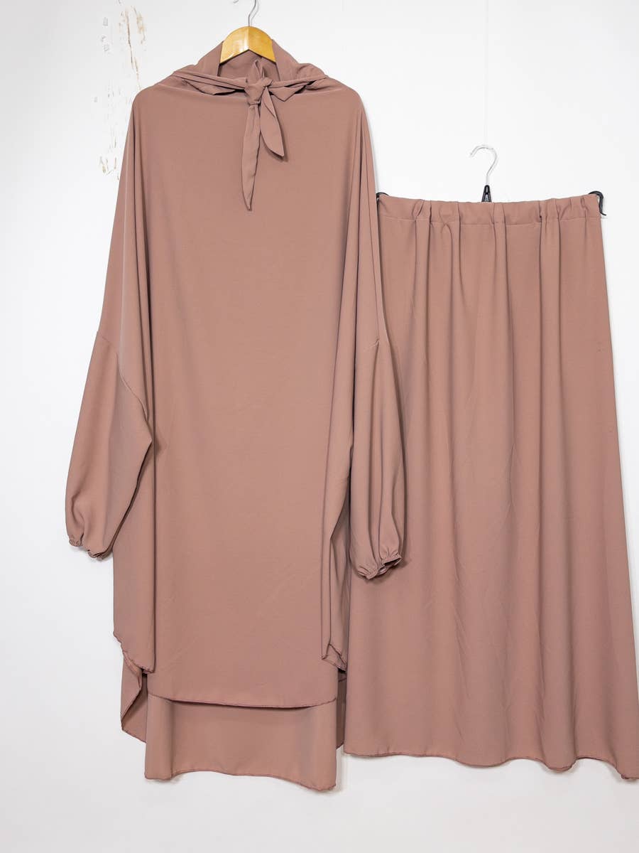 Jilbab two piece set