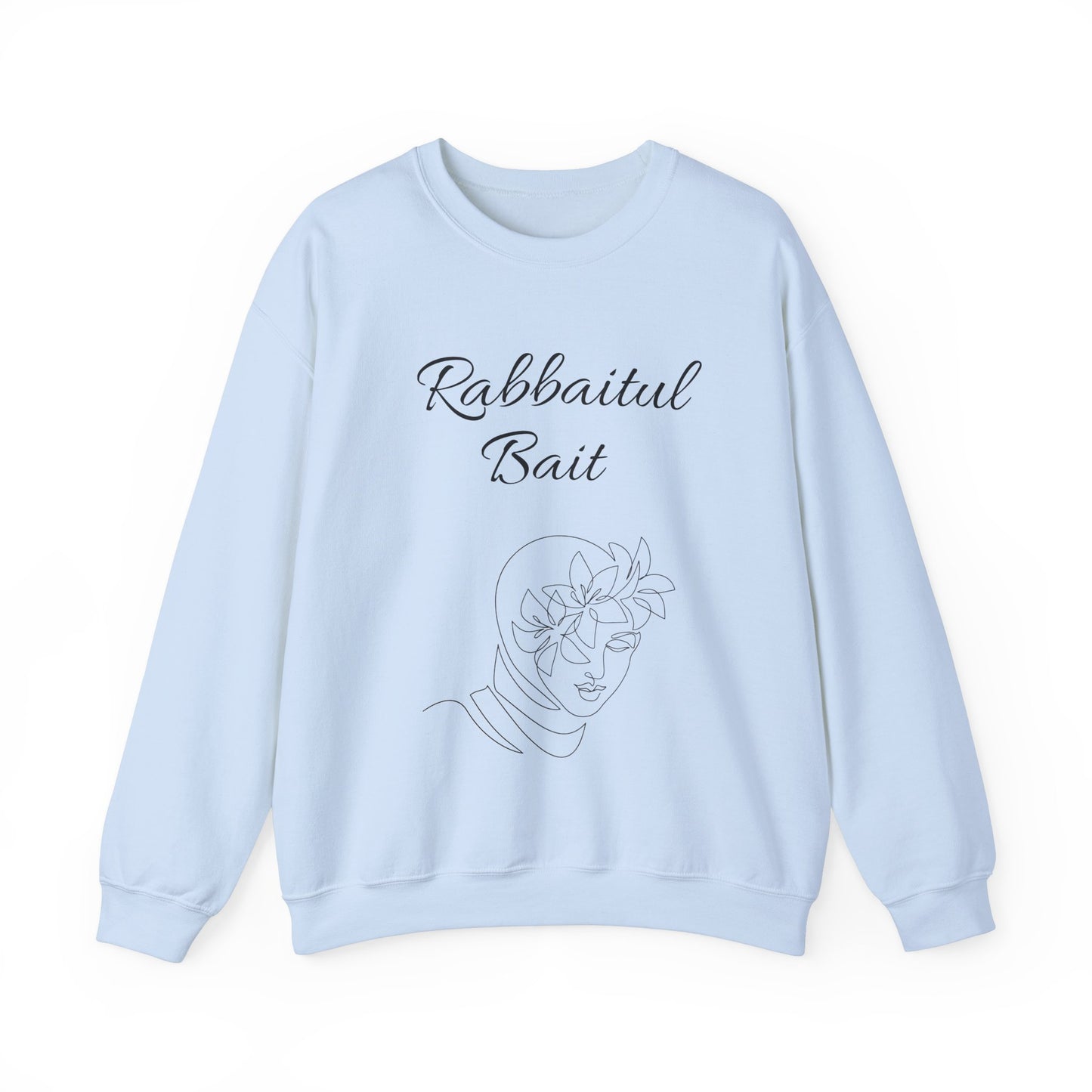 Islamic Sweatshirt Rabbaitul Bait (Queen of her home)